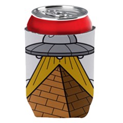 Unidentified Flying Object Ufo Under The Pyramid Can Holder by Sarkoni