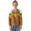 Unidentified Flying Object Ufo Under The Pyramid Kids  Peter Pan Collar Blouse View1