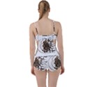 Psychedelic Art Drawing Sun And Moon Head Fictional Character Boyleg Tankini Set  View2