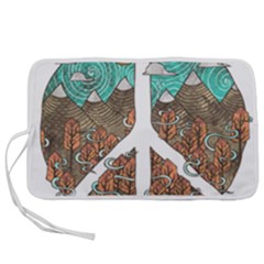 Psychedelic Art Painting Peace Drawing Landscape Art Peaceful Pen Storage Case (s) by Sarkoni