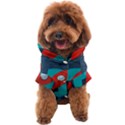 Rocket With Science Related Icons Image Dog Coat View1