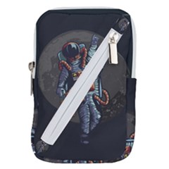 Illustration Drunk Astronaut Belt Pouch Bag (large) by Bedest