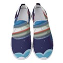 Ufo Alien Spaceship Galaxy Women s Slip On Sneakers View1