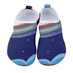 Ufo Alien Spaceship Galaxy Kids  Sock-style Water Shoes