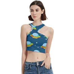 Seamless Pattern Ufo With Star Space Galaxy Background Cut Out Top by Bedest