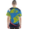 Spaceship Design Men s Sport Mesh T-Shirt View2