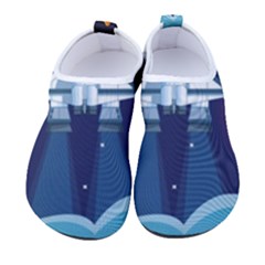 Spaceship Milkyway Galaxy Women s Sock-style Water Shoes by Bedest