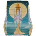 Space Exploration Illustration Car Seat Back Cushion  View2