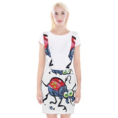 Bug Black Insect Animal Braces Suspender Skirt by Sarkoni