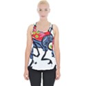 Bug Black Insect Animal Piece Up Tank Top View1