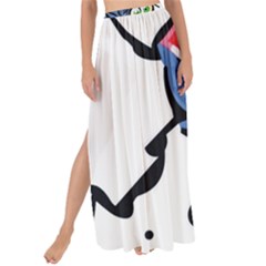 Bug Black Insect Animal Maxi Chiffon Tie-Up Sarong