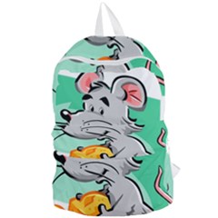 Mouse Cheese Tail Rat Mice Hole Foldable Lightweight Backpack by Sarkoni