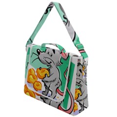 Mouse Cheese Tail Rat Mice Hole Box Up Messenger Bag by Sarkoni