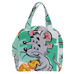 Mouse Cheese Tail Rat Mice Hole Boxy Hand Bag by Sarkoni