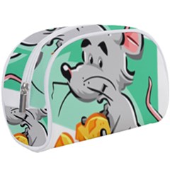 Mouse Cheese Tail Rat Mice Hole Make Up Case (large) by Sarkoni