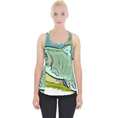 Fish Hook Worm Bait Water Hobby Piece Up Tank Top by Sarkoni