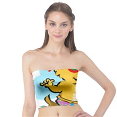 Beach Chihuahua Dog Pet Animal Tube Top by Sarkoni