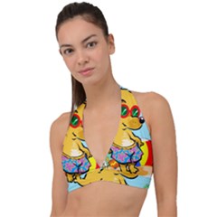 Beach Chihuahua Dog Pet Animal Halter Plunge Bikini Top by Sarkoni