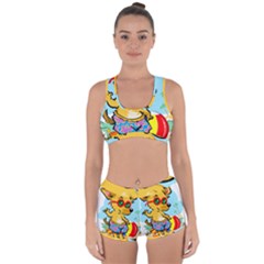 Beach Chihuahua Dog Pet Animal Racerback Boyleg Bikini Set by Sarkoni