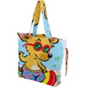 Beach Chihuahua Dog Pet Animal Drawstring Tote Bag View1