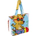 Beach Chihuahua Dog Pet Animal Drawstring Tote Bag View2