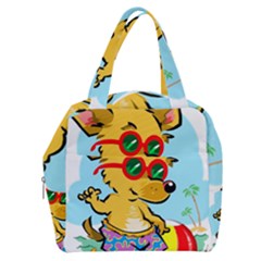 Beach Chihuahua Dog Pet Animal Boxy Hand Bag by Sarkoni