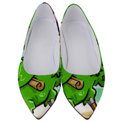 Parrot Hat Cartoon Captain Women s Low Heels by Sarkoni