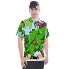 Parrot Hat Cartoon Captain Men s Polo T-shirt by Sarkoni