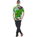 Parrot Hat Cartoon Captain Men s Polo T-Shirt View2