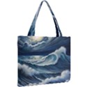 Waves Storm Sea Mini Tote Bag View2