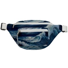 Waves Storm Sea Fanny Pack by Bedest