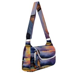 Rural Farm Fence Pathway Sunset Multipack Bag by Bedest