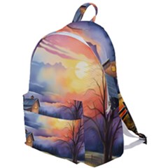 Rural Farm Fence Pathway Sunset The Plain Backpack