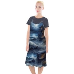 House Waves Storm Camis Fishtail Dress by Bedest