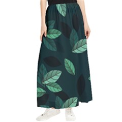 Foliage Maxi Chiffon Skirt