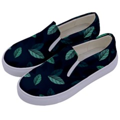 Foliage Kids  Canvas Slip Ons by HermanTelo