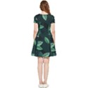 Foliage Inside Out Cap Sleeve Dress View2