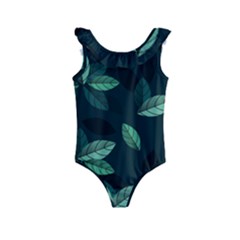 Foliage Kids  Frill Swimsuit