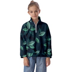 Foliage Kids  Half Zip Hoodie