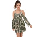 Plants Leaves Boho Botany Foliage Boho Dress View1