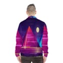 Egyptian Pyramids Night Landscape Cartoon Men s Windbreaker View2