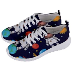 Boy Spaceman Space Rocket Ufo Planets Stars Men s Lightweight Sports Shoes by Ndabl3x