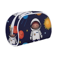 Boy Spaceman Space Rocket Ufo Planets Stars Make Up Case (small) by Ndabl3x