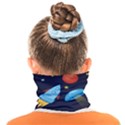 Boy Spaceman Space Rocket Ufo Planets Stars Face Covering Bandana (Kids) View2