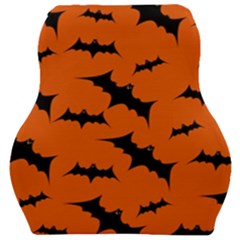 Halloween Card With Bats Flying Pattern Car Seat Velour Cushion 