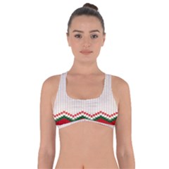 Merry Christmas Happy New Year Got No Strings Sports Bra