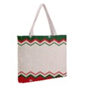 Merry Christmas Happy New Year Zipper Medium Tote Bag View2