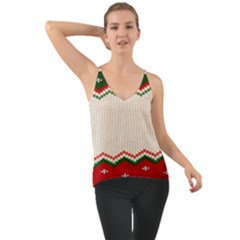 Merry Christmas Happy New Year Chiffon Cami by artworkshop