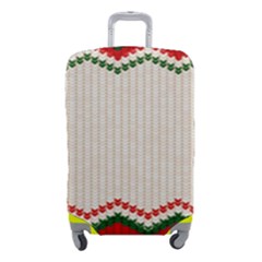 Merry Christmas Happy New Year Luggage Cover (small) by artworkshop