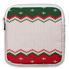 Merry Christmas Happy New Year Mini Square Pouch by artworkshop